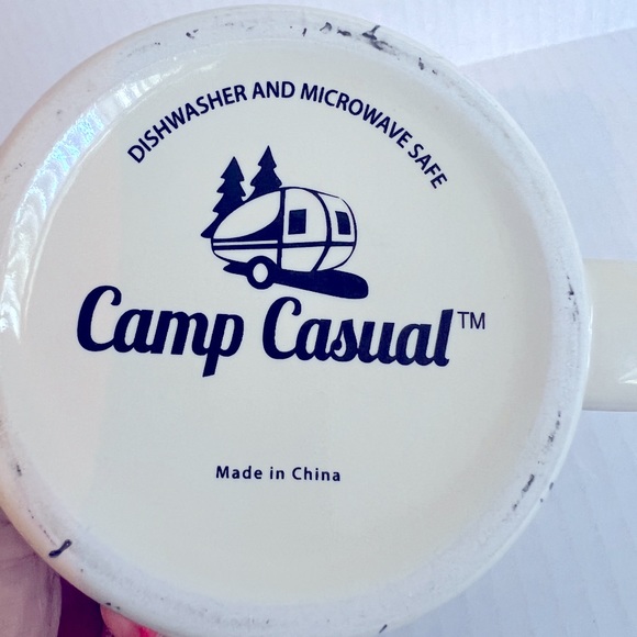 Camp Casual The Mug “Wanderlust White” Retro Style RV Camper 15 Oz Coffee Mug - Picture 6 of 6